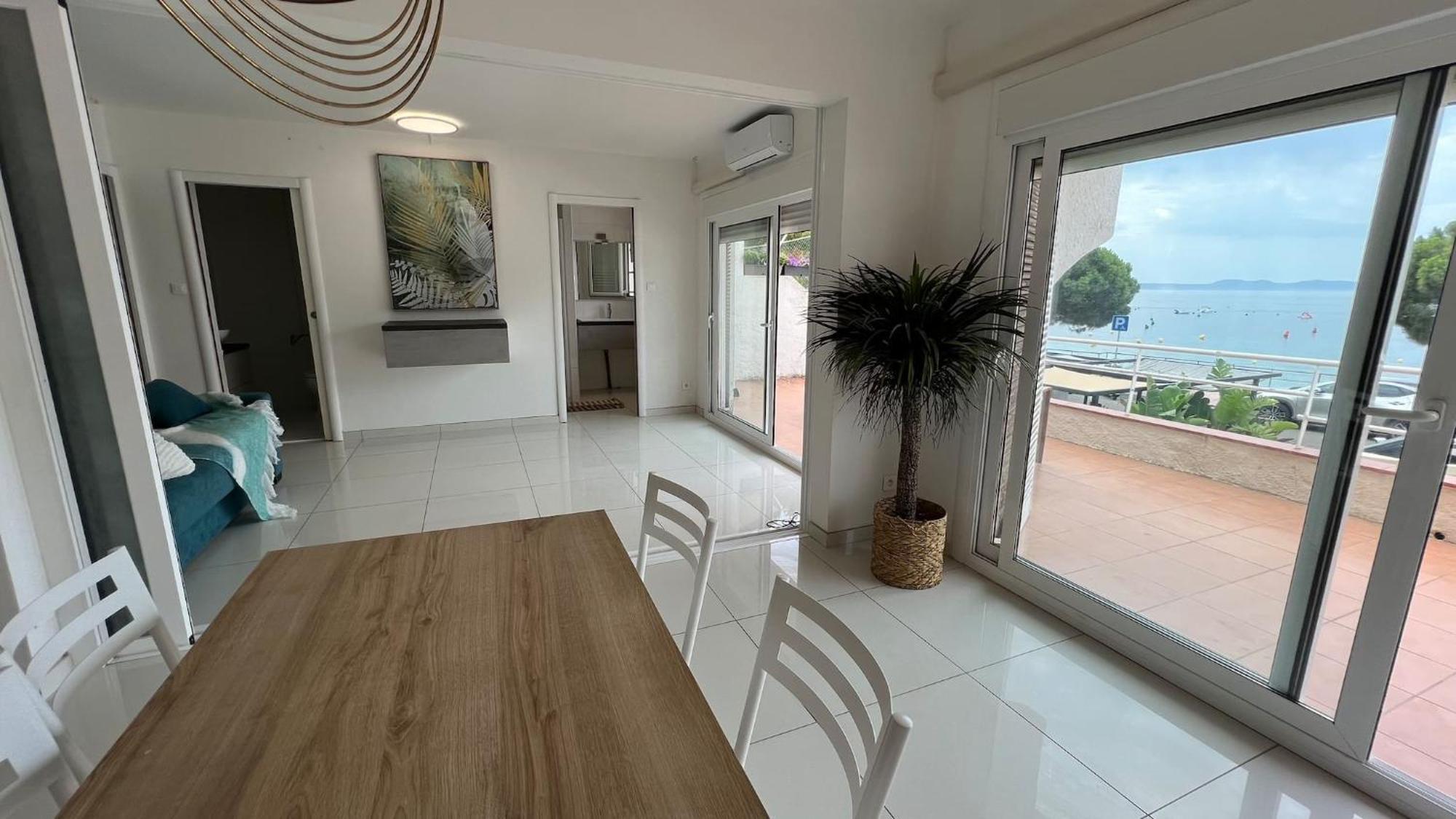 Precioso Apartamento Moderno En Primera Linea Del Mar Av-11 罗萨斯 外观 照片