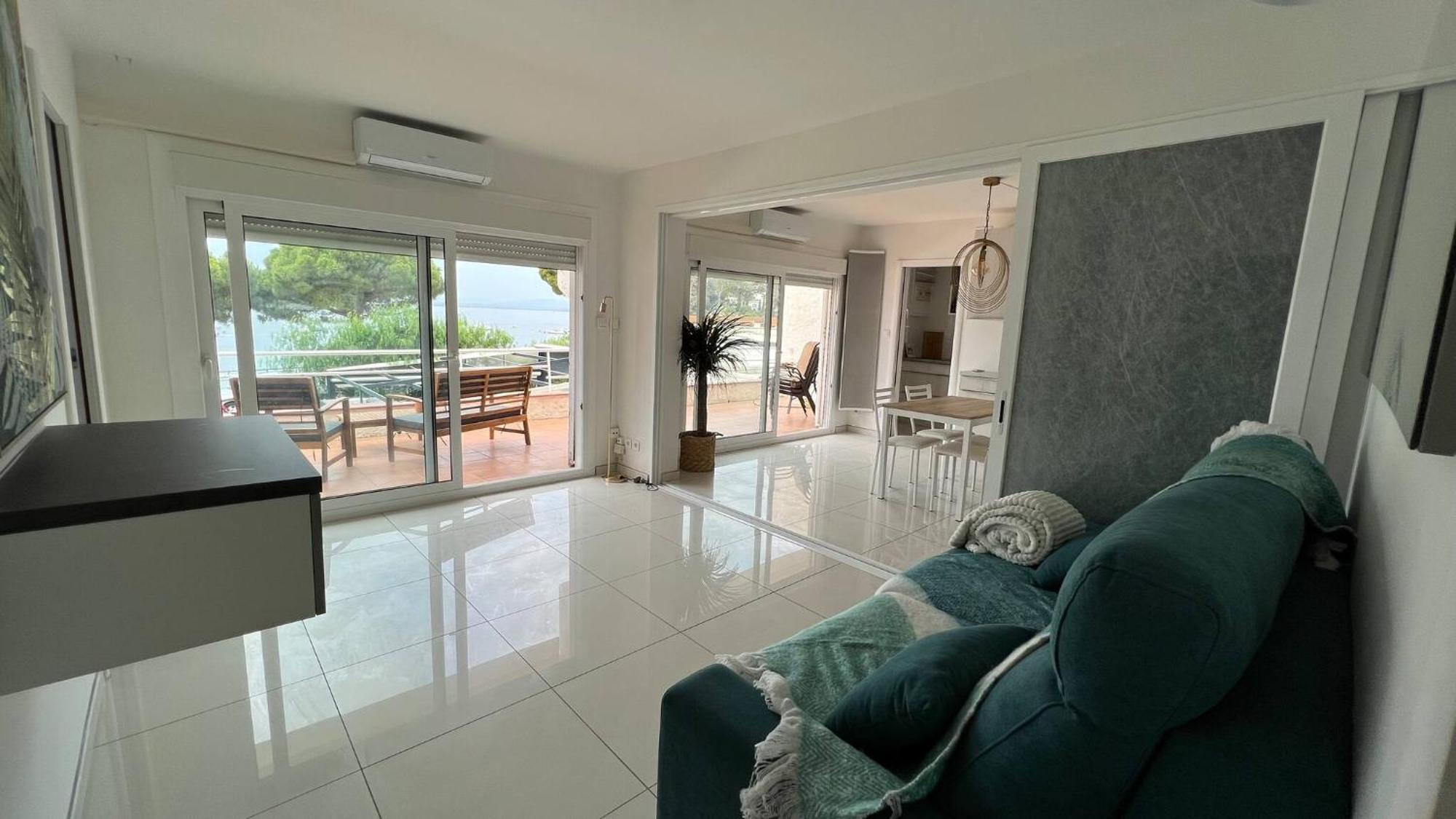 Precioso Apartamento Moderno En Primera Linea Del Mar Av-11 罗萨斯 外观 照片